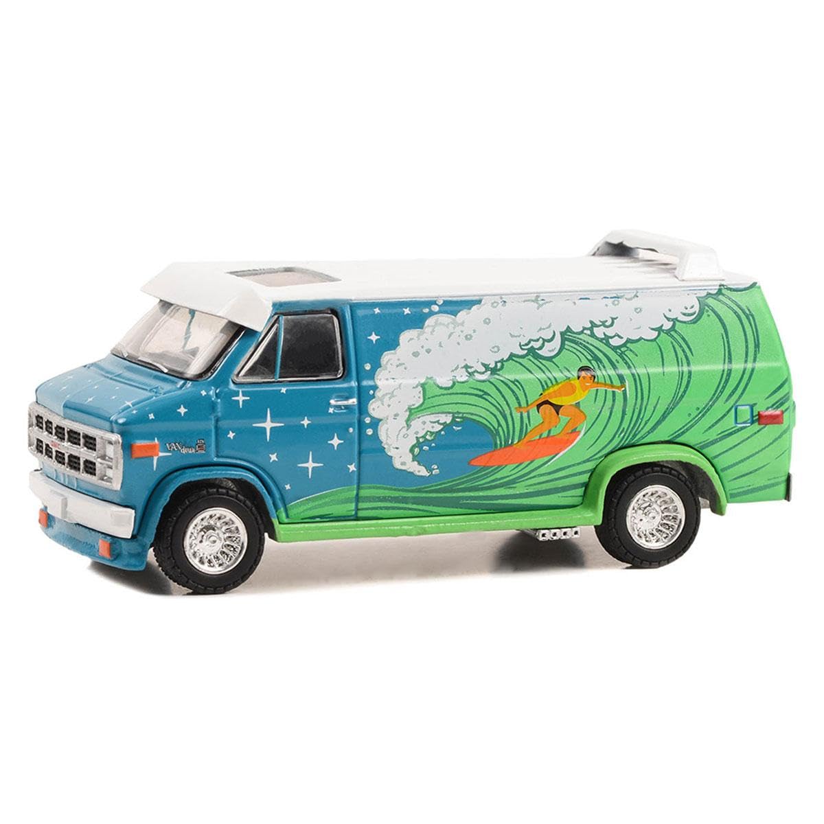 Amazon | グリーンライト 1/64 1978 GMC バンデューラ カスタムバン