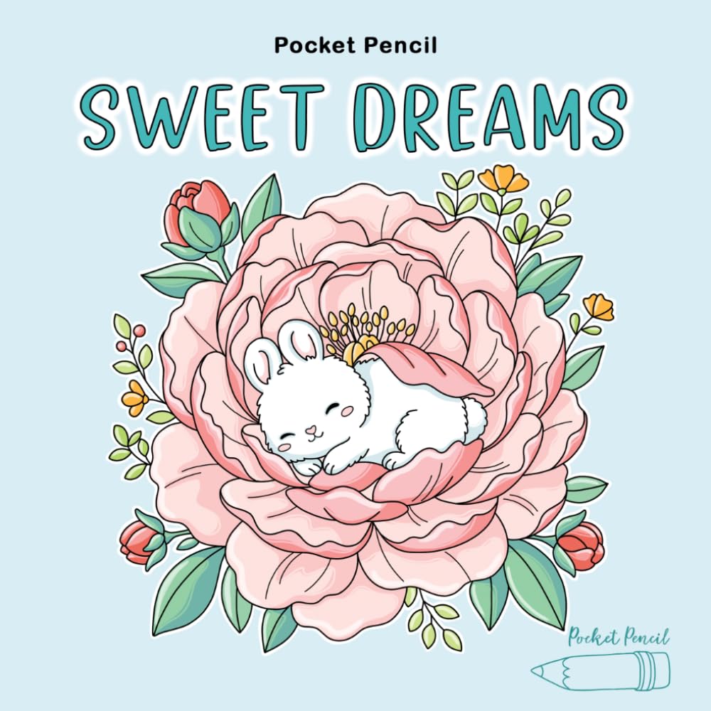 Sweet Dreams: A Cozy Coloring Book with Adorable Sleeping Animals and Relaxing Scenes