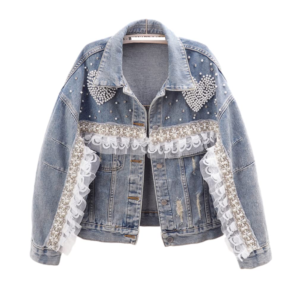 Jeansjacke damen mit löchern Clearance