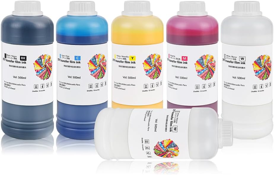 R2000 Ink Amazon.com: WJTZXY DTF Ink 500ML x 6 for I3200 XP600 R1390 L1800, 4800 ...