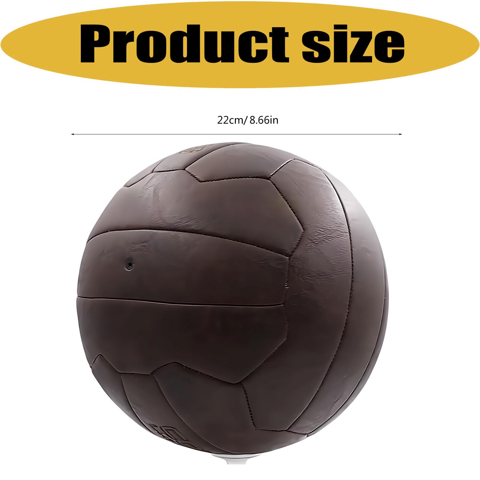 Balón de fútbol de PU tamaño 5 para práctica de Rutina