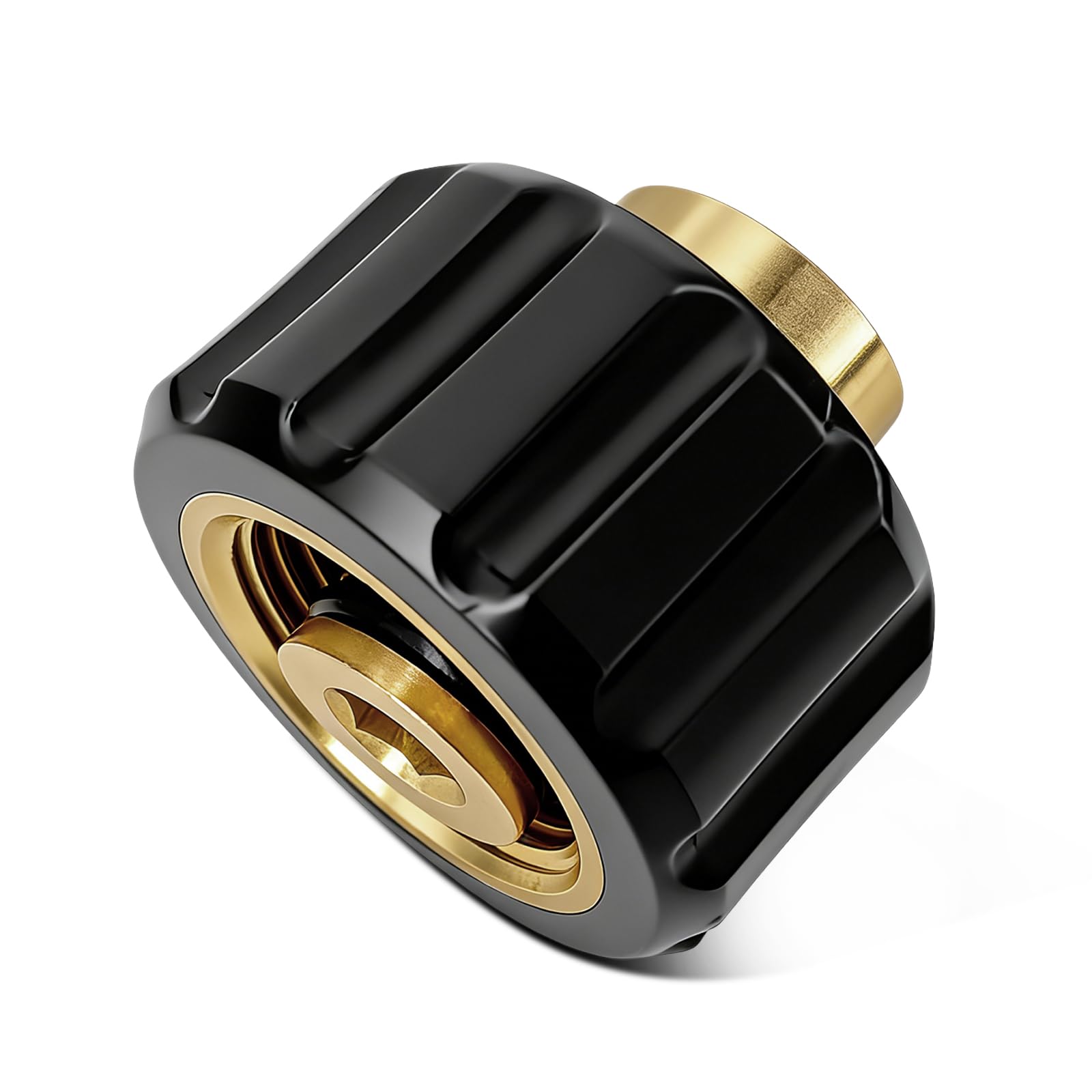 Adattatore per idropulitrice Kärcher M22 x 1,5 su 1/4" – Adattatore filettatura interna M22 x 1,5 su 1/4" per idropulitrice ad alta pressione, adatto per Kärcher, Kränzle, Nilfisk, robusto e durevole