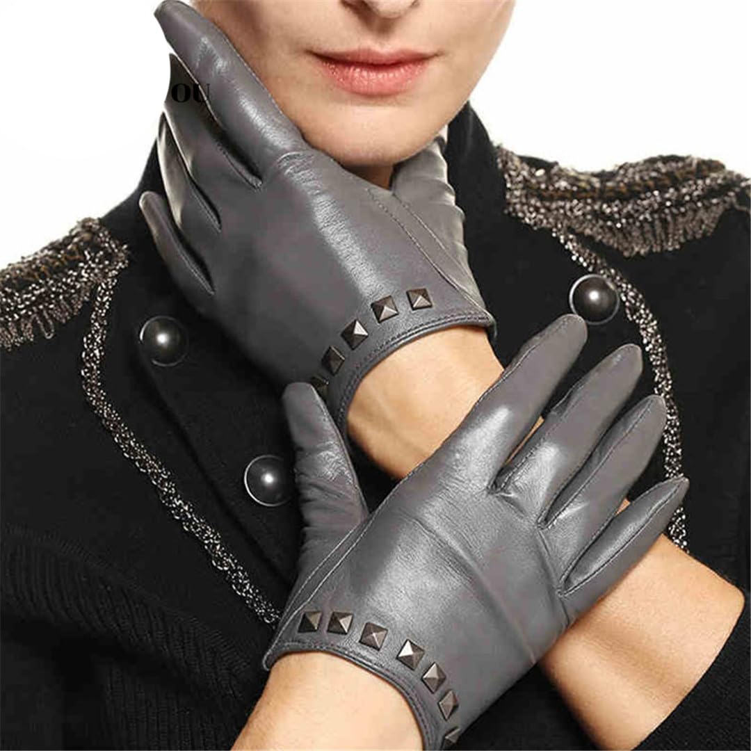 Yeuyyben Guanti Da Donna Mantieni Caldi Guanti Invernali Da Donna Pelle Di Capra Guanti In Pelle Da Donna Guanti In Pelle
