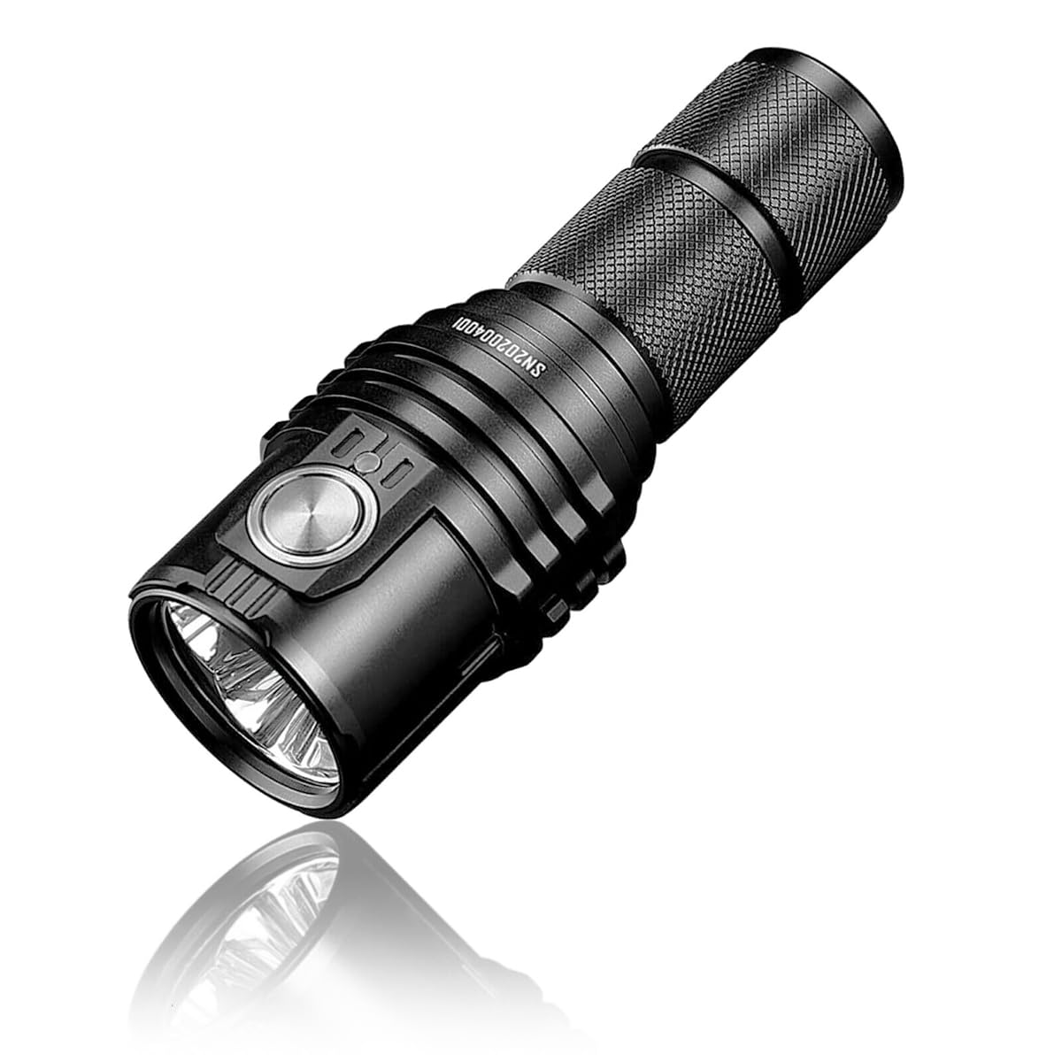 Imalent White Light Ms03 13000 Lumen Compact Edc Tactical Torch, 3×Cree Xhp70.2 Leds, Smart Thermal Safety, Ipx‑8 2M Waterproof Rechargeable Torch For Police Duty, Night Fishing, Search & Rescue & Emergency
