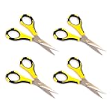 American Crafts Cutter Bee Herb Scissors 4/Pkg-Yellow/Black