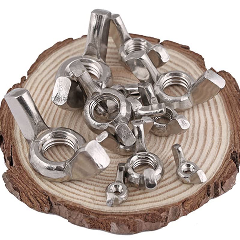 Dadi Ad Alette In Acciaio Inox 3/8-16 (20 Pz) - Fai Da Te E Riparazioni - Foto 5