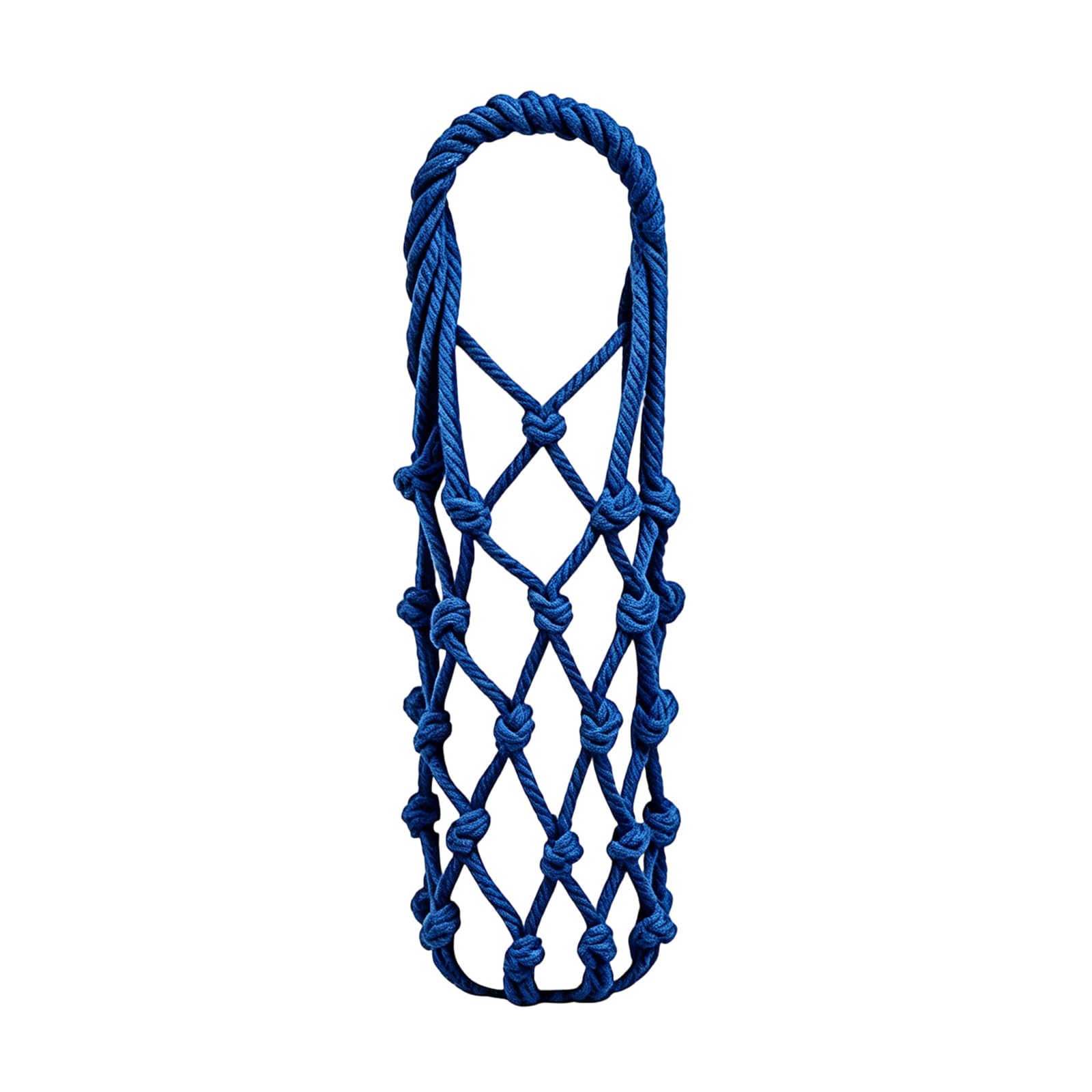 Tsophreniq Openwork Carrier for Drink Containers Simple to Carry Cup Having Reinforced Hold and Protective Straps Insulated Glass Sleeve