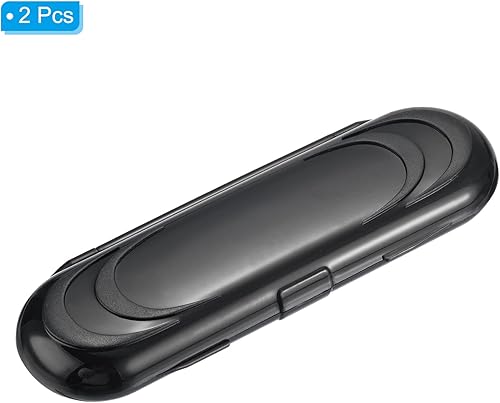 Miniatura 3 de PATIKIL Caja de almacenamiento portátil de dardos de nailon, 2 unidades de soporte para dardos para mantener tu dardo seguro, color negro