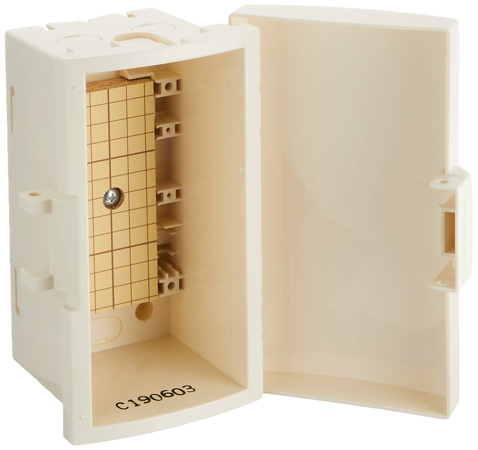 プラボックス 野外用 木製基盤 ABSドア付 クリーム ヨドバシ.com - 河村電器産業 プラボックス ABSドア付 353×205