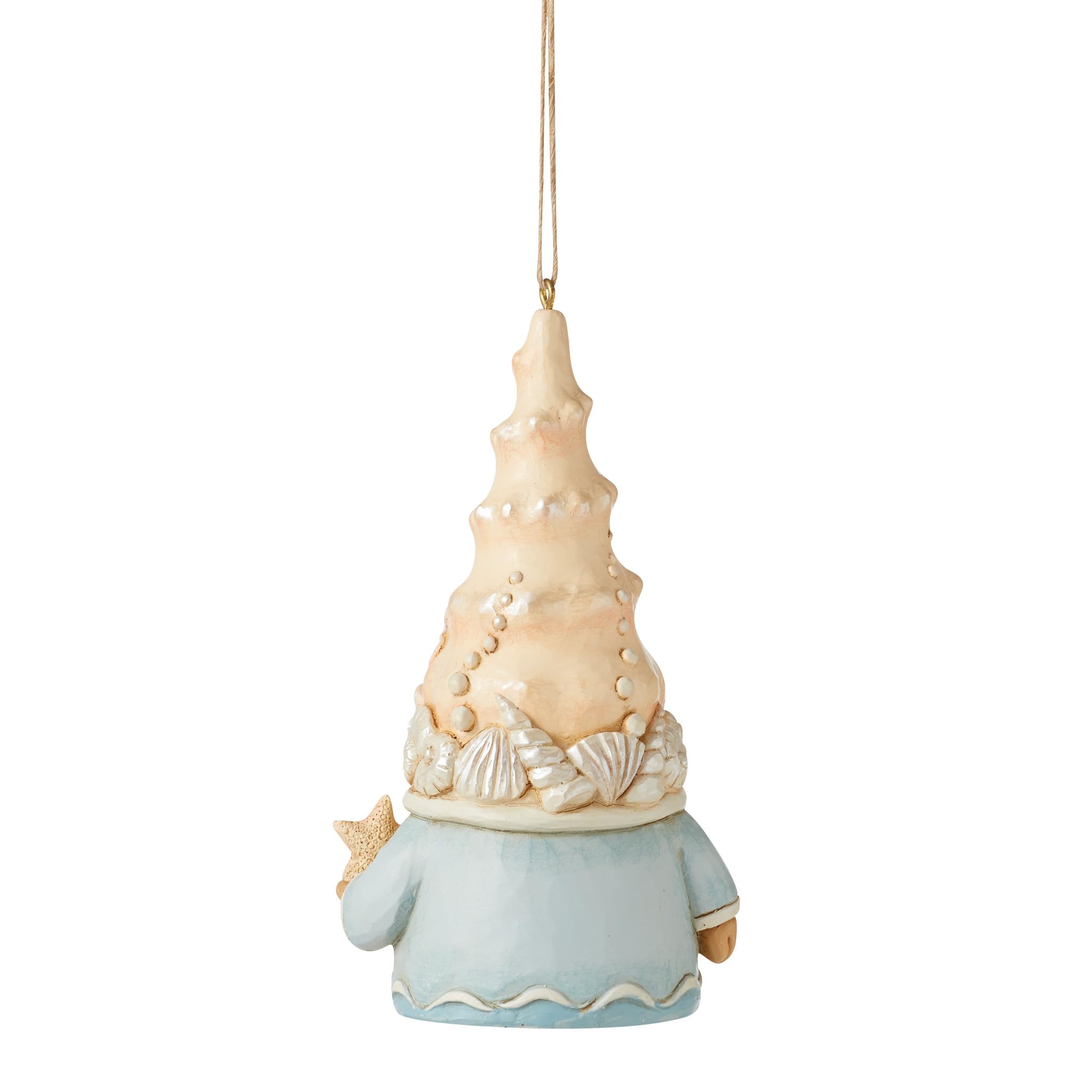 Sea Gnome Hanging Ornament - Heartwood Creek by Jim Shore, Blue, 4.25 Inch - Image 2