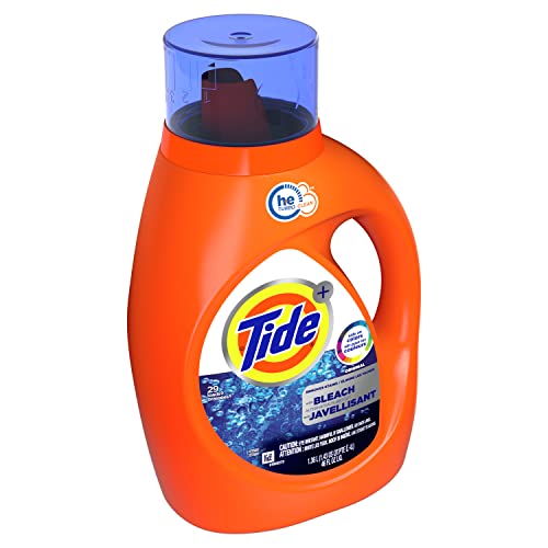 Image of Tide Plus Bleach Alternative HE Turbo Clean Liquid Laundry Detergent, 46fl oz, 29 Loads