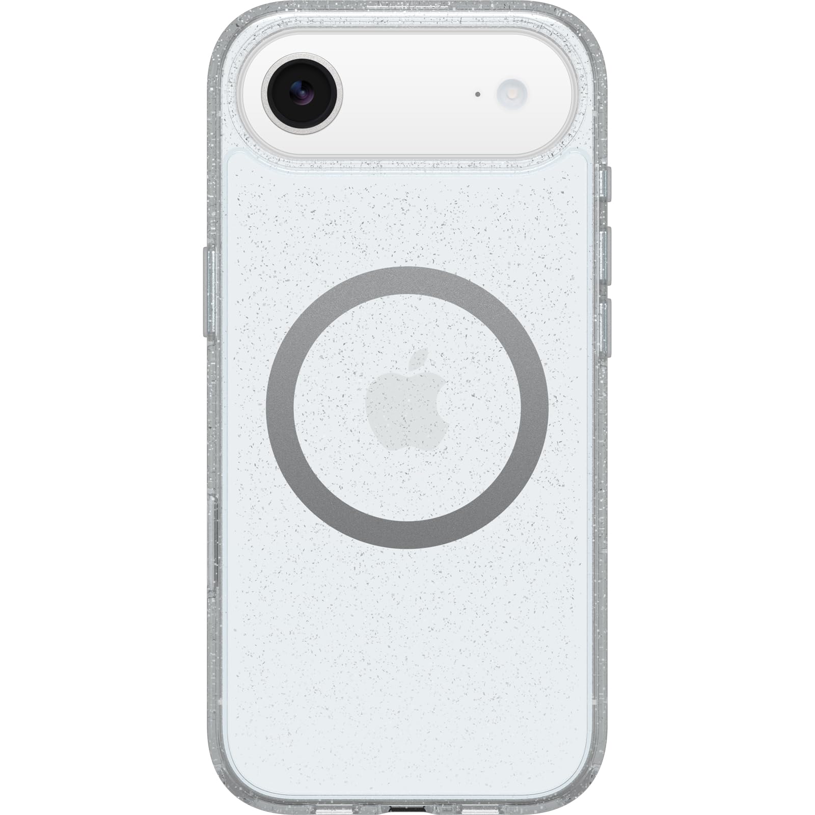 OtterBox Funda Transparente para iPhone 17 Air Symmetry Series - Carcasa de Silicona con Purpurina ultradelgada y Elegante