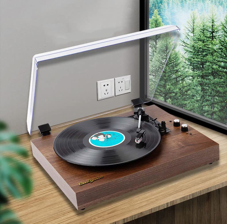 SONLED Tourne-Disque en Vinyle, Platine Vinyle à 3 Vitesses entraînée par Courroie Bluetooth, lecteurs de disques rétro… - Les Beatles, Paul McCartney, John Lennon, RIngo Starr, George Harrison SONLED Tourne-Disque en Vinyle, Platine Vinyle à 3 Vitesses entraînée par Courroie Bluetooth, lecteurs de disques rétro… – Image 5