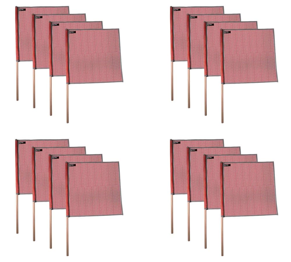 Mytee Products 15 Pcs Magnetic Oversize Load Sign Kit - 2 Mesh Oversized Load Banner, 8 Pcs Mesh Warning Flag w/Wood Dowel & Wire Loop, 1 Bag & 4 Magnetic Flag Holder for Construction, Pedestrian Sign — Amazon image 12
