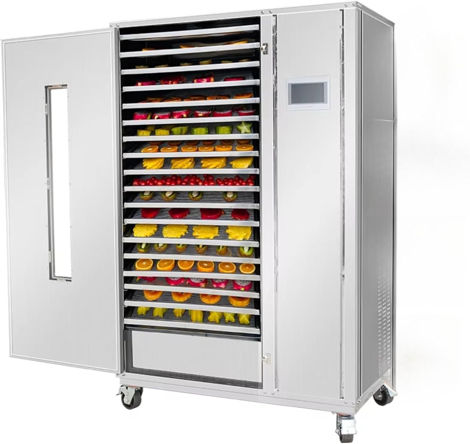 Food Dehydrator Dehydrator with 60 Tray Structure, Expanded Drying Space for Fruit Meat and Vegetable Chips, Designed for Household Use Bulk Snack Making and Organized Food Planning