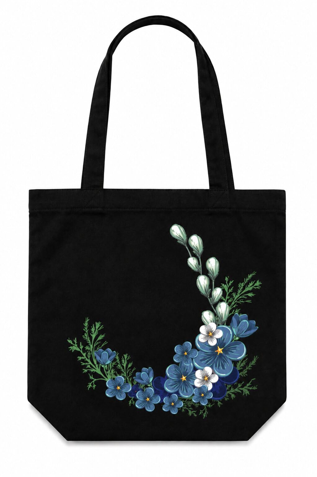 Canvas Tote Bag for Women with Zipper & Pocket(Pack of 1) | Stylish Cotton Handbags for girls for College | Aesthetic Tote Bag for Office, Shopping, Travel, Beach & Daily use-image-8