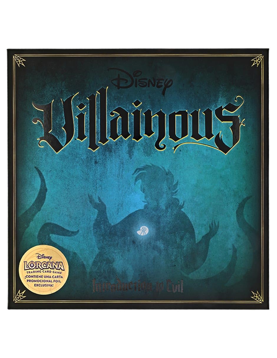 Ravensburger - Disney Villaninous Intro To Evil | Gry Planszowe Dla Dzieci 10 Lat | Disney Game | Gry Planszowe dla 2 | dla Dorosłych I Dzieci Od 10 Lat