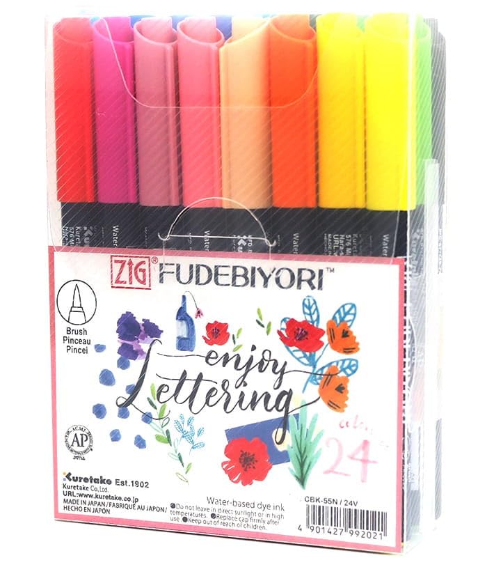 ZIG FUDEBIYORI BRUSH CBK-55N/24V 24 LÜ
