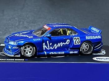 街道ハウスkaido houseスカイラインGT-R (R34)V3ニスモ ミニカー