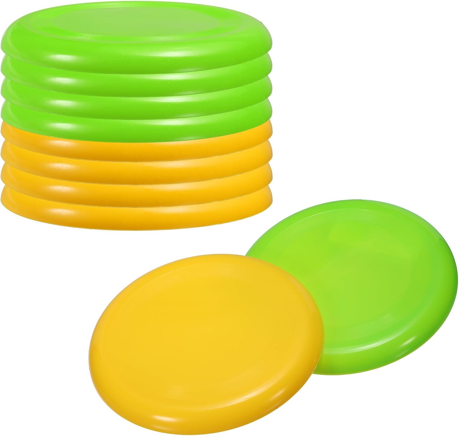 PATIKIL Flying Disc Colorful Plastic Flying Disk Flyer for Outdoor Sports Training Playing Lawn Game