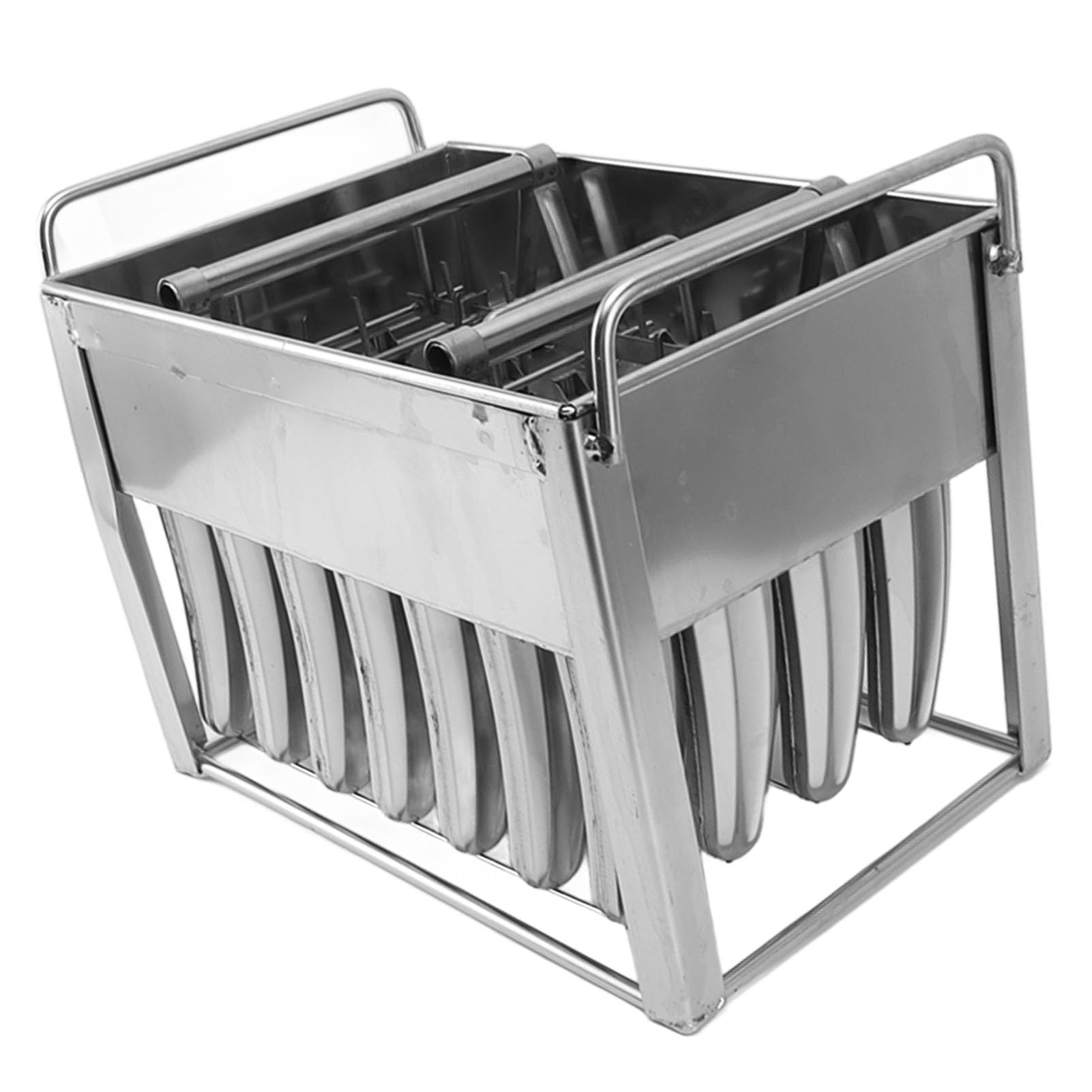 Juego de Moldes para Paletas de Hielo de Acero Inoxidable de 28 Piezas para Golosinas Congeladas DIY Fáciles de Sacar