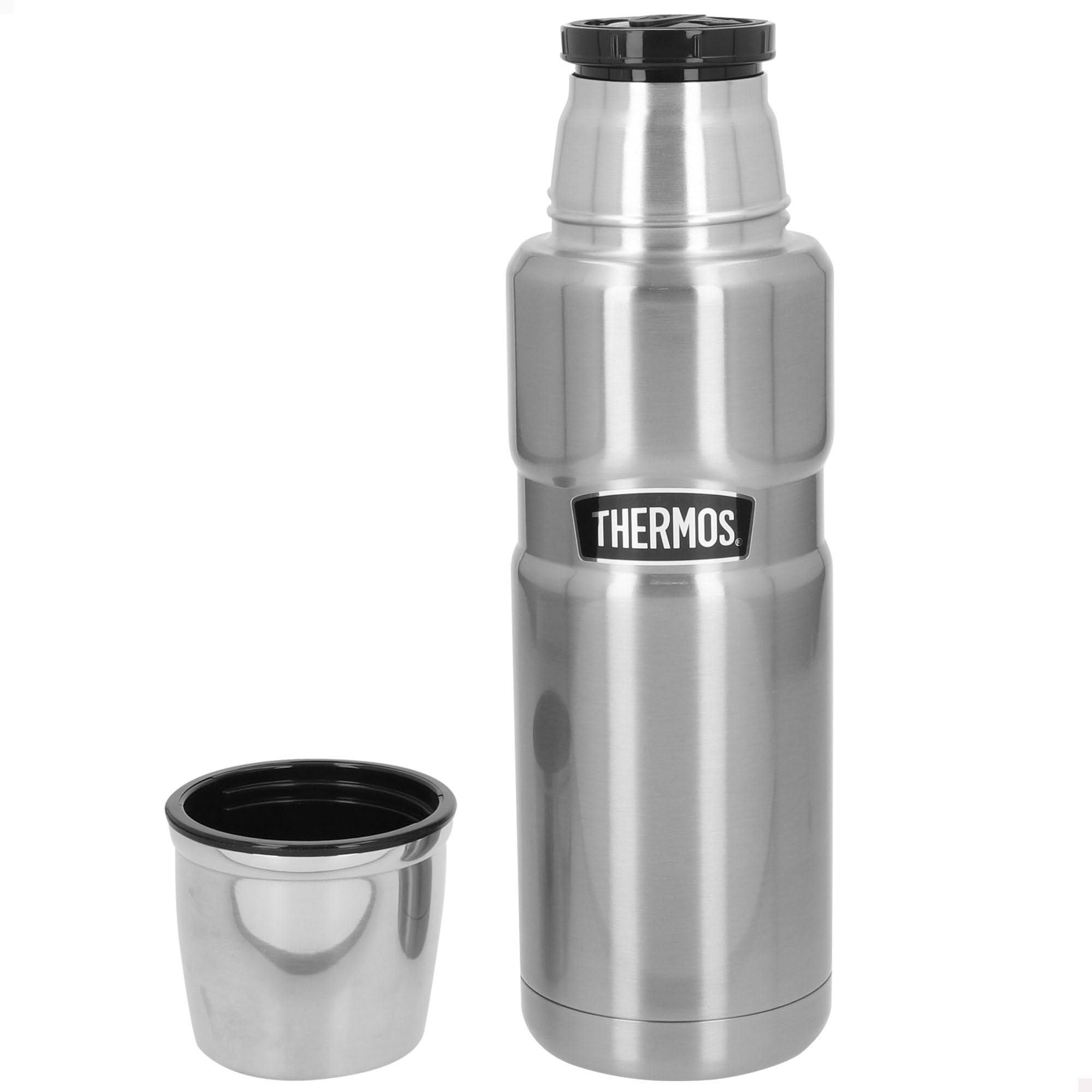 Thermos Stainless King 4003.205.047 Vacuum Flask 0.47 L Matte Stainless Steel