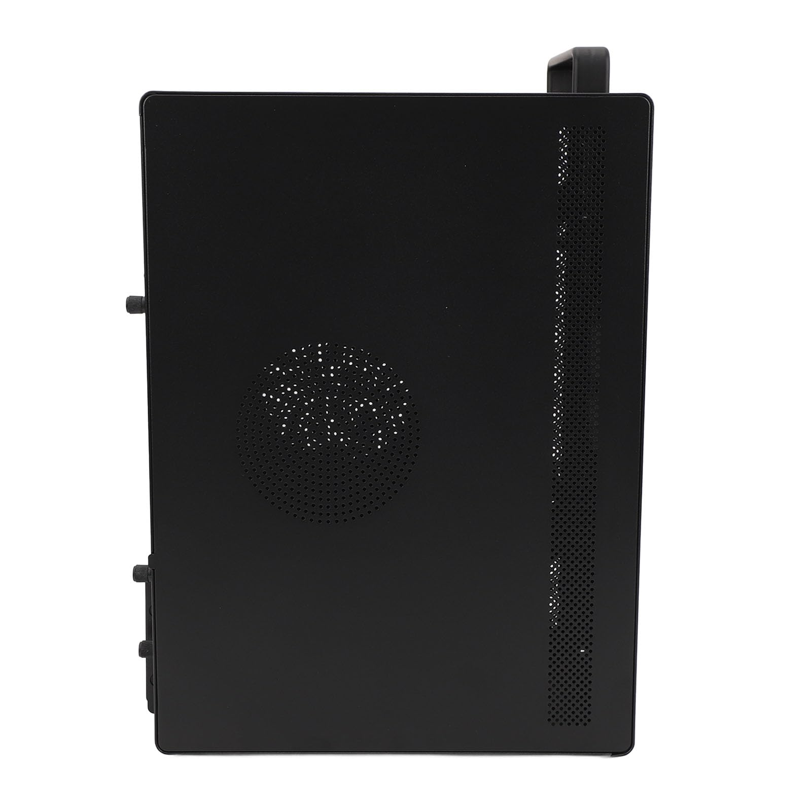 Asixxsix Obudowa Komputera Micro ATX ITX, Obsługuje Dysk SSD HDD z Płytą stalową 0,6 Mm dla Płyt Głównych Micro ATX ITX