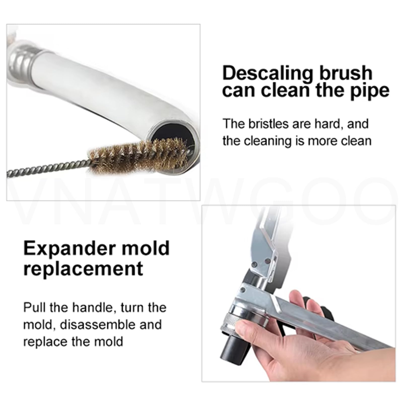 Kit De Herramientas Manuales De Abocardado De Tubos, Herramientas Industriales De Prensado Y Prensado De Tubos, para FontaneríA DoméStica