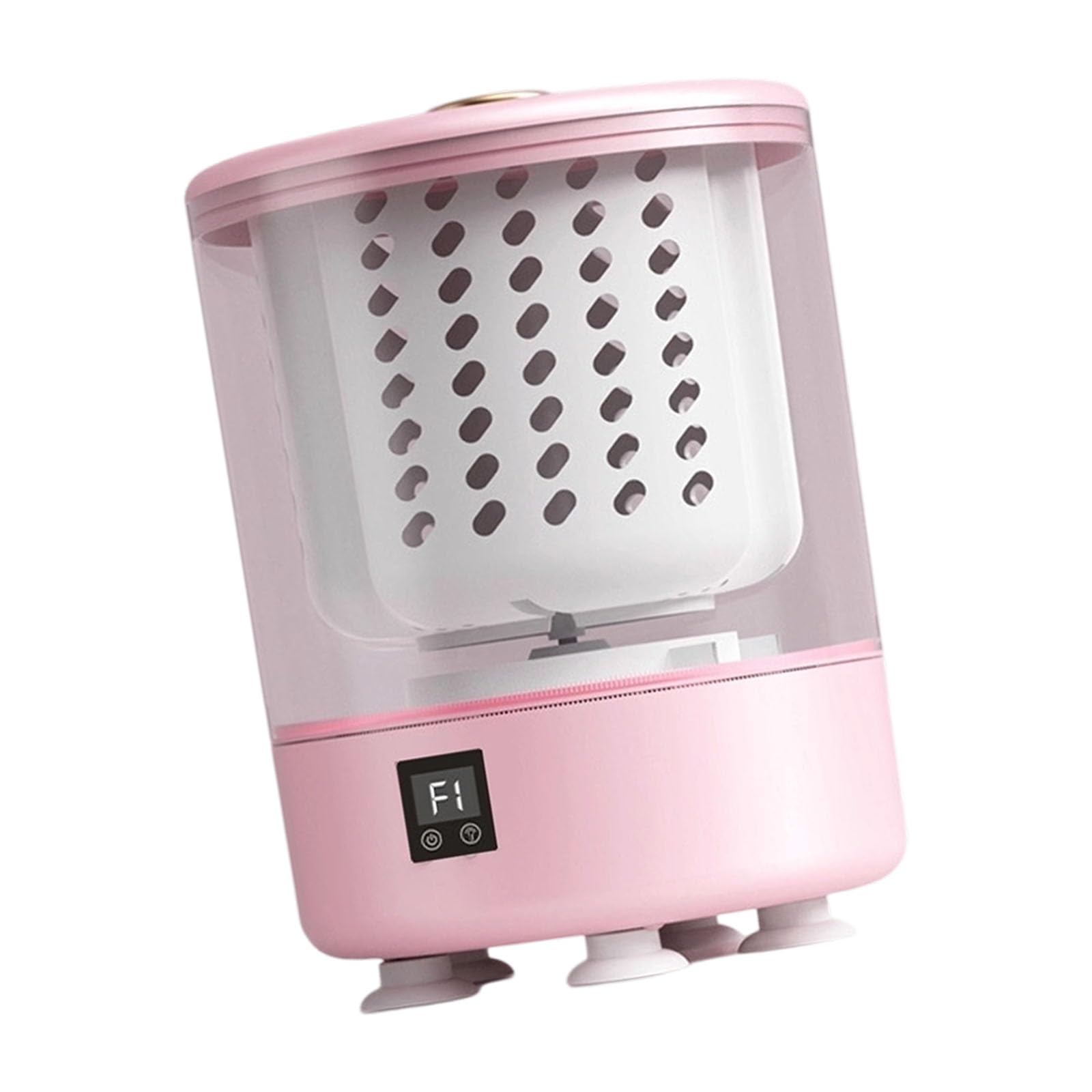 Jazuaiao Compact Travel Washing Machine Cordless Portable Clothes Washing Cups Rechargeable Small Cleaner for Socks Towels Rechargeable Socks Clothes Washer