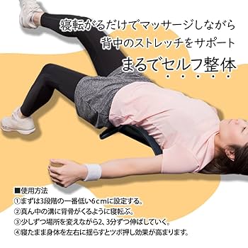 isospine アイソスパイン ストレッチ バックストレッチャー腰痛 背中 楽天市場】寝そべってリフレッシュ【アイソ・スパイン】使い方
