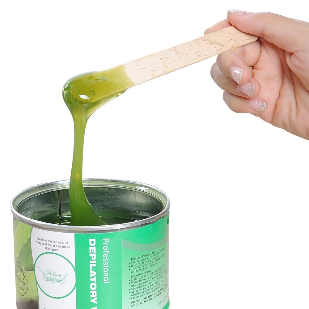 Amazon.com: 100pcs Hair Removal Depilatory Wax Wooden Spatulas Waxing  Facial Skin Salon Spa : Beauty & Personal Care