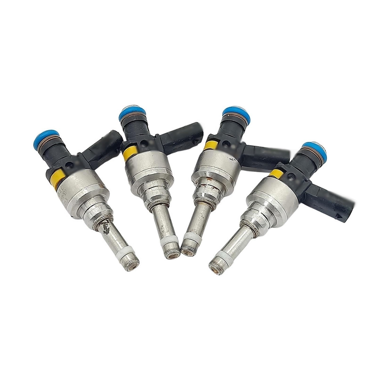 Injecteurs De Carburant Lot De 4 Injecteurs De Carburant Adaptés Pour Mercedes SLK250 12-2015 Matériel De Moulage Noir Pièces Automobiles Remplacement 2710781123 Voiture Buses