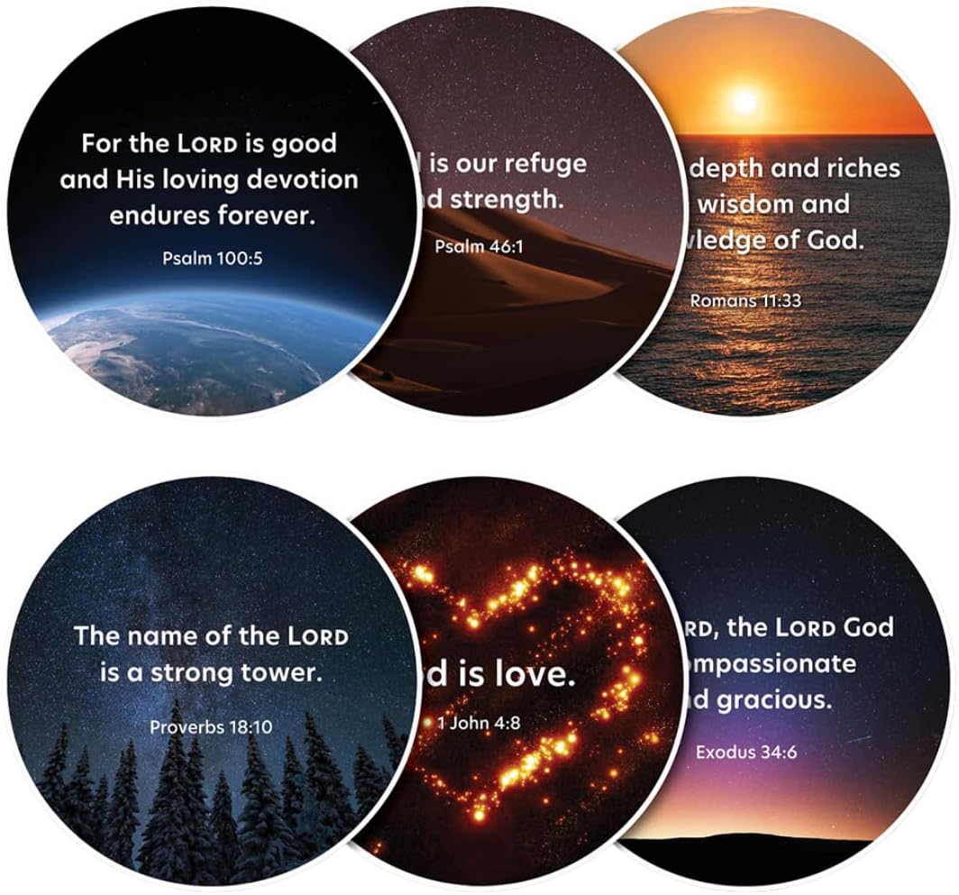 HD 2nd Edition God The Father Disc Set, Project Bible Verses on Walls or Ceilings, Includes 6 Interchangeable Discs, Help Children Live by The Truth of God’s Word, Bible Education for Kids
