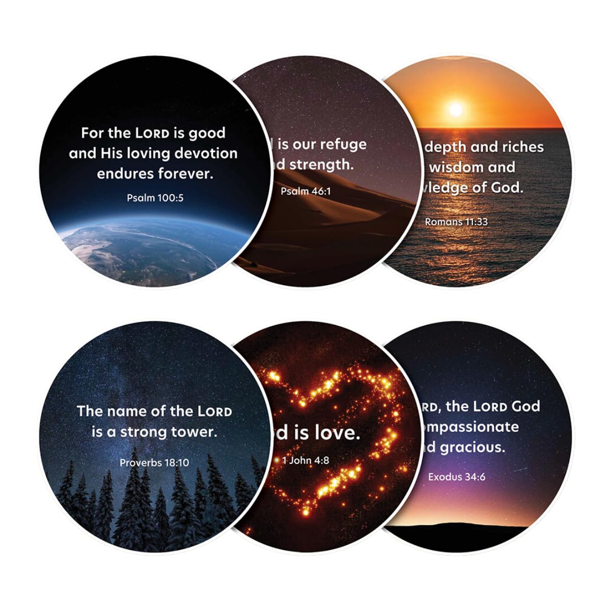 GLORILIGHT HD 2nd Edition God The Father Disc Set, Project Bible Verses on Walls or Ceilings, Includes 6 Interchangeable Discs, Help Children Live by The Truth of God's Word, Bible Education for Kids