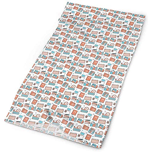 Preisvergleich Produktbild Annays Kopftuch Bürobedarf Schweißband Schal Bandana Kopfbedeckung Wickelstirnbänder Gamasche Kopfmaske Hals Außen 25X50cm