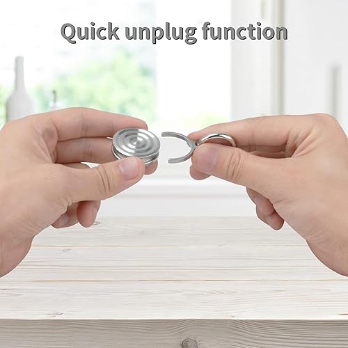 Miniatura 4 de ATESSON Fidget Spinners, duradero de alta velocidad con rodamientos de metal para dedos de mano, EDC TDAH, enfoque, ansiedad, alivio del estrés,