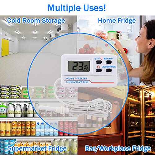 Libro de registro de temperatura con 2 termómetros digitales para hostelería 5