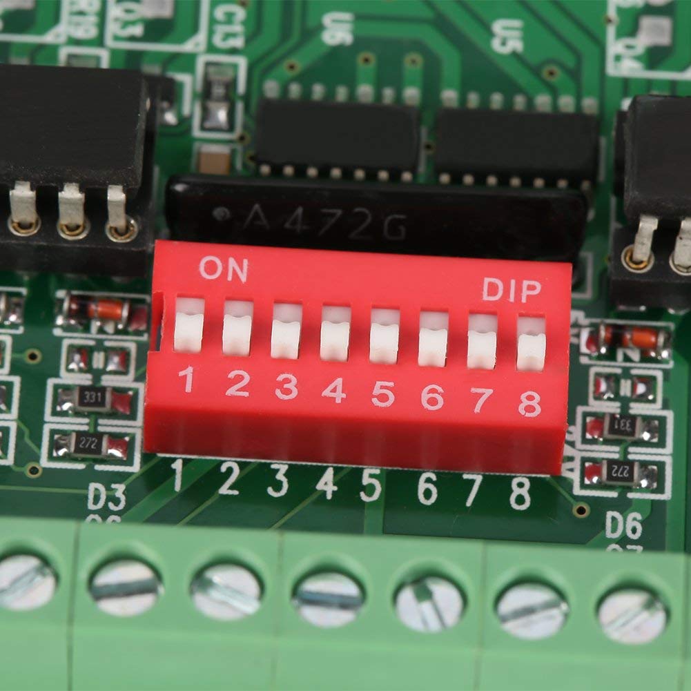 Nivel de translador, 5 V/24 V, 8 canales, nivel de voltaje, translador cuadrado, onda, PNP, NPN, módulo convertidor de señal, nivel de voltaje, placa convertidora de 10 MHz