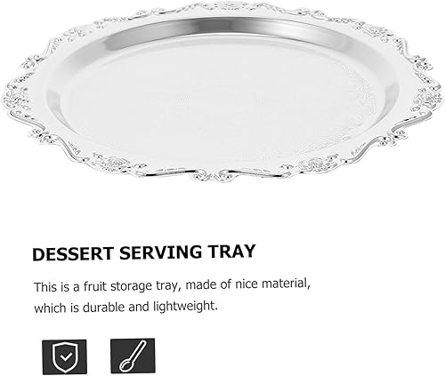 Miniatura 6 de UPKOCH Frutero Bandeja de postre Plato creativo para servir Frutero Estético Tazón de frutas Cumpleaños Plato Ensalada