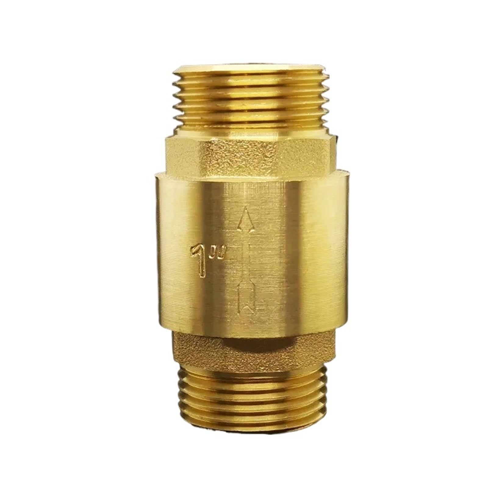 Uyzndkvsi 1/2 " 3/4" " Brass Vertical -Way Non Return Check Valve(")