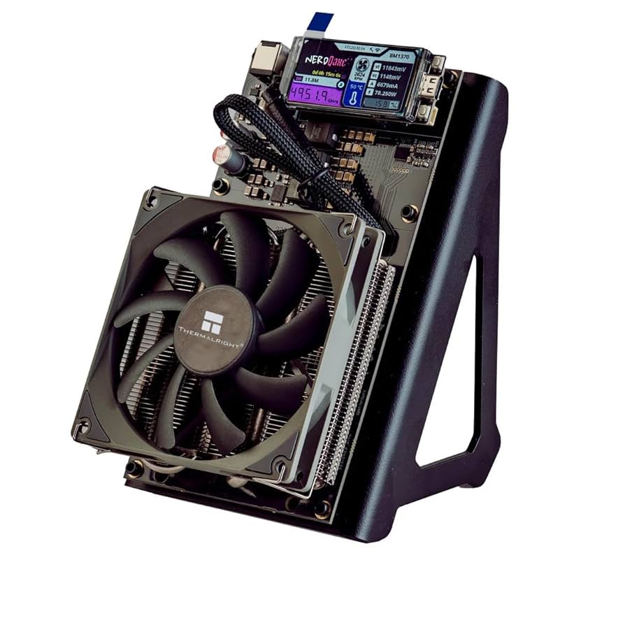 Amazon.com: AltairTech.io NerdQAxe++ Bitcoin ASIC Miner, 4.8