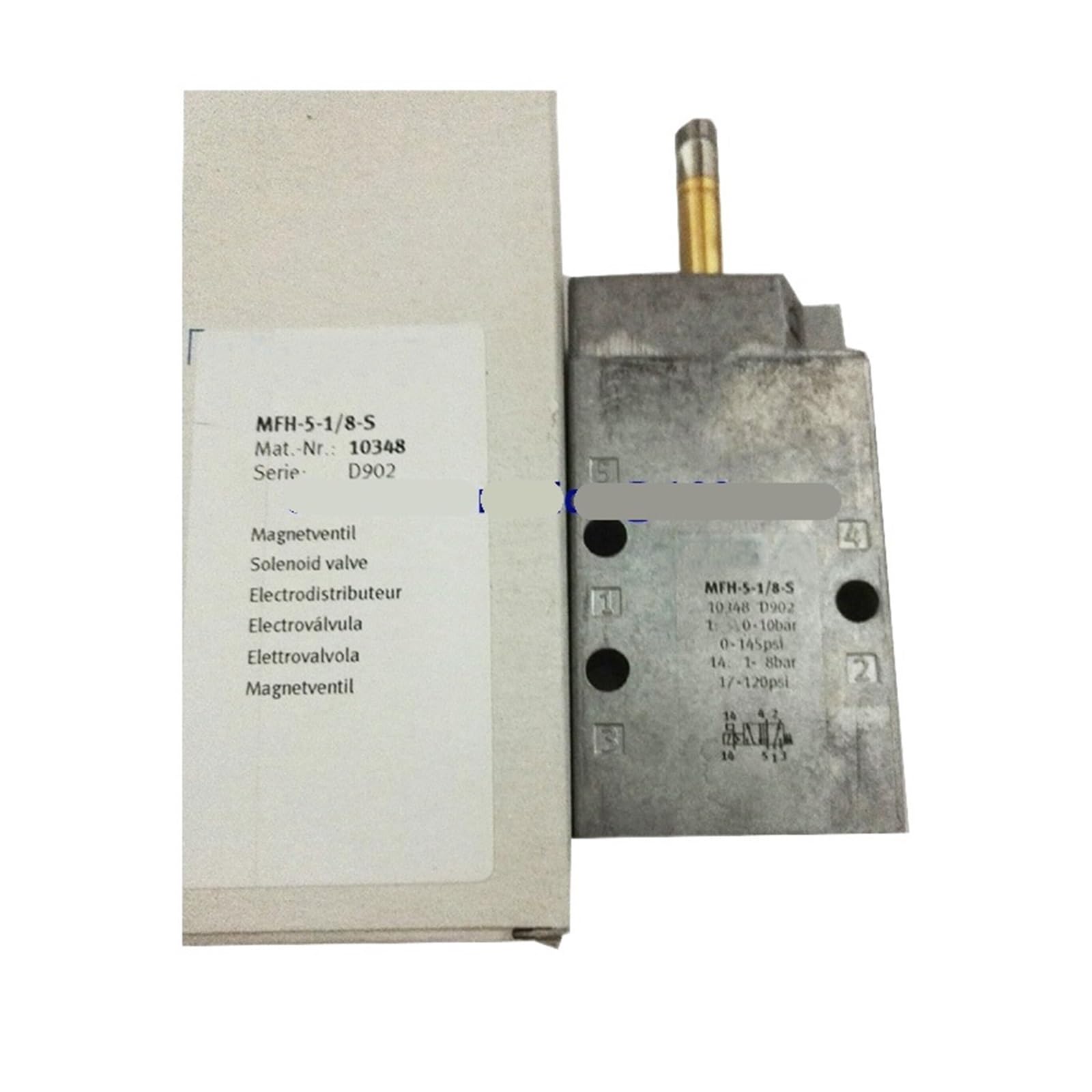 CXDFRSER 1PCS MFH-5-1/8-S 10348 Solenoid Valve