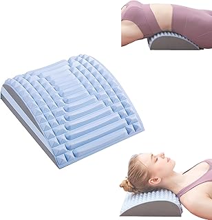 Refresh- Neck & Back Stretcher, Back Neck Cracker for Lower Back Pain Relief, Neck and Back Stretcher, Waist Massage Relaxation Yoga Stretcher (C)
