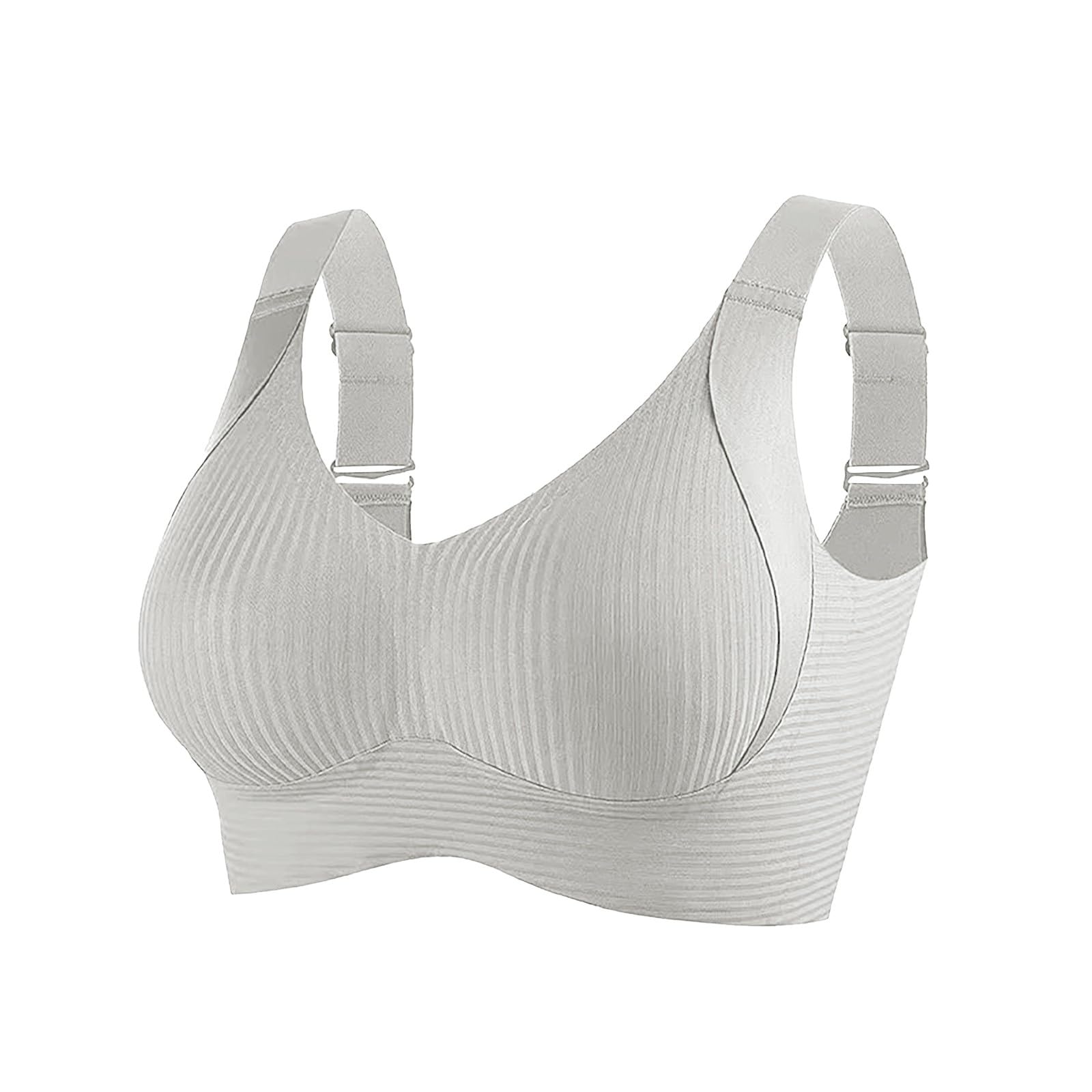 Set di 3 reggiseni senza cuciture, reggiseno da donna, senza cuciture, reggiseno da donna, anti-cedimento e anti-spalla, tinta unita, morbido e confortevole, per un comfort tutto il giorno, K1