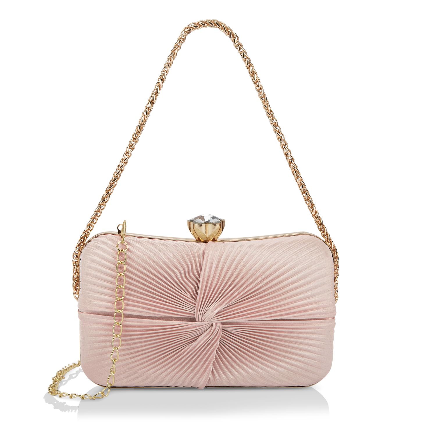 Lavie Womens Ruby Knot Framed Clutch | Ladies Purse Handbag (B0D92JP8D2) Amazon Price History, Amazon Price Tracker