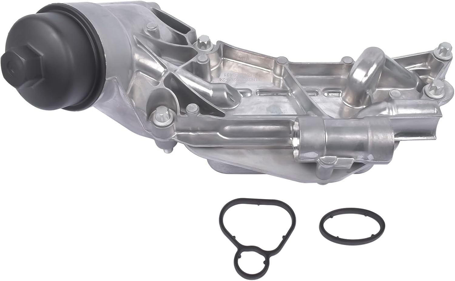 Engine Oil Cooler with Oil Filter Replacement for Chevy Aveo Cruze Malibu Sonic Trax Buick Cascada Encore Pontiac G3 Saturn Astra 1.6L 1.8L 93186324 55353322 25199751