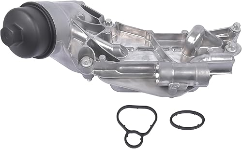 Miniatura 5 de Enfriador de aceite de motor con filtro de aceite de repuesto para Chevy Aveo Cruze Malibu Sonic Trax Buick Cascada Encore Pontiac G3 Saturn Astra