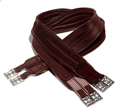 Ovsellerie Airform Chafeless Girth - محكم ناعم محكم سهل التنظيف الحصان مع أجهزة الفولاذ المقاوم للصدأ