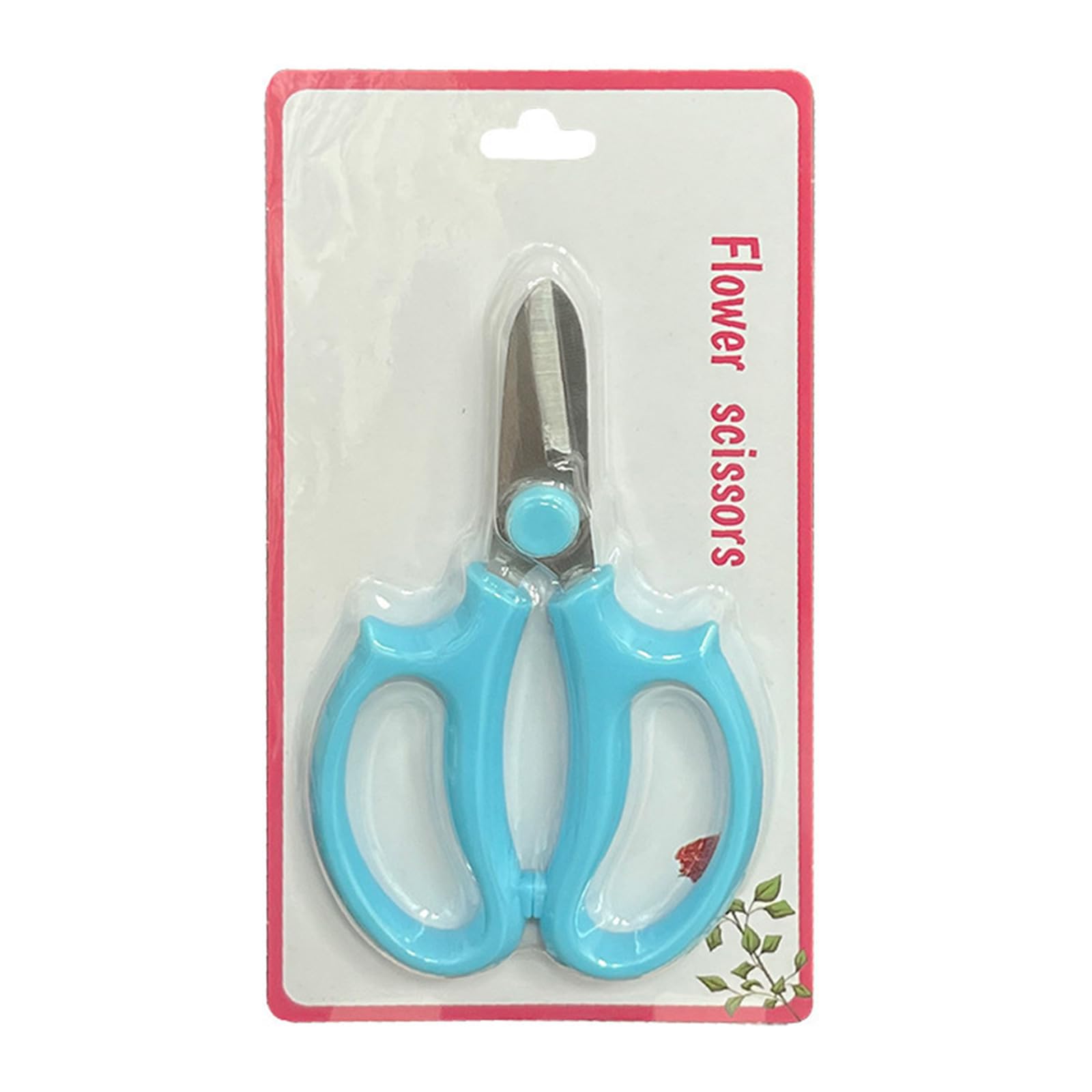 Rgybao Blue Duty Gardening Scissors Sharply Stainless Steel Pruning Shears Antislip Grip For Florist And Landscape Use Stainless Steel Pruning Shears
