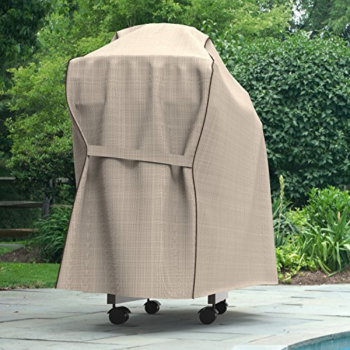 Budge P8006Pm1 English Garden Bbq Grill Cover Heavy Duty And Waterproof, 70" Wide, Tan Tweed #TOP3
